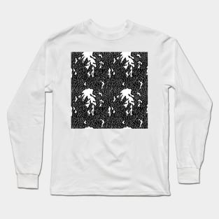 Fuzzy Long Sleeve T-Shirt